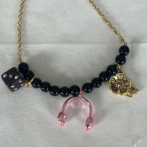 Coach Semi Precious Dice Slider Charm Bracelet - Picture 2 of 5